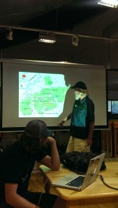 Jack telling us about The Whites.